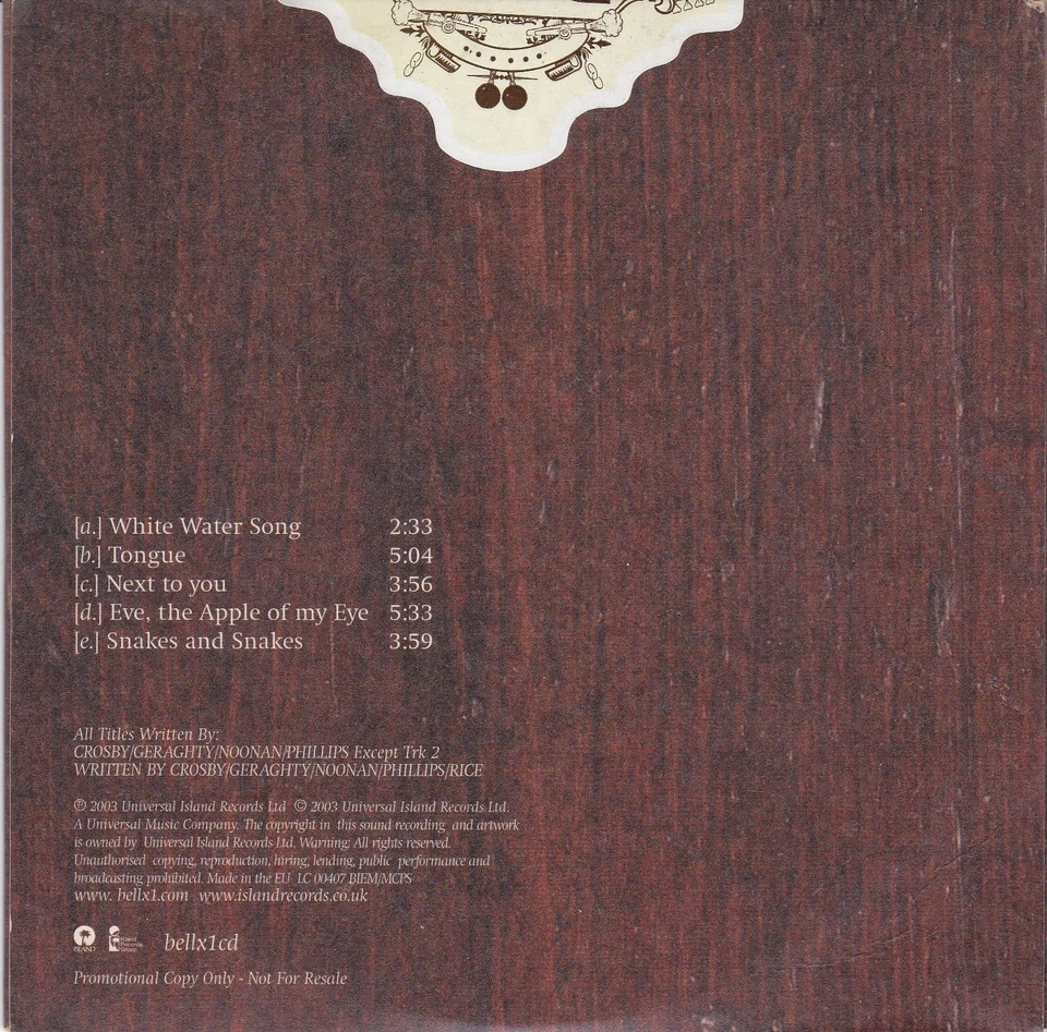 BELL X1 Music In Mouth Album Sampler - Bild 2 von 2