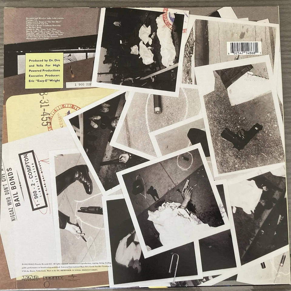 Eazy-E NWA Efil4zaggin LP Dr. Dre Ice Cube MC Ren Vinyl Rap US Neu Sonstiges - Bild 2 von 4