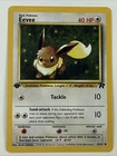 Pokémon TCG Team Rocket 1st Edition Regular Finish Eevee 55/82 Mint/NM