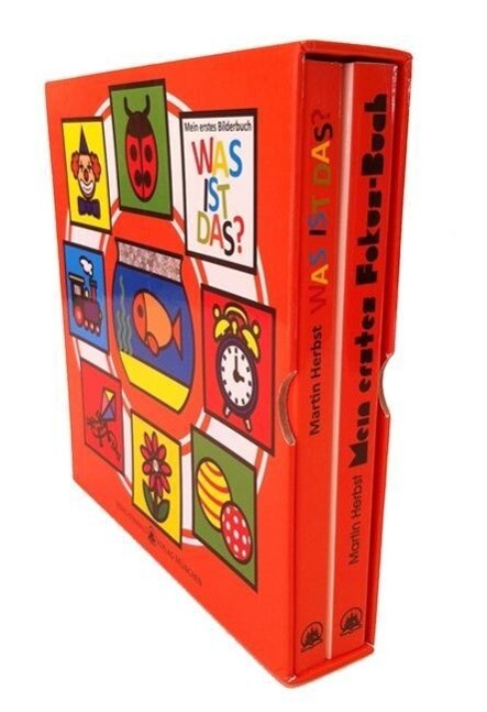 Thumbnail - Mein Erstes Fokusbuch: Baby Lernt Sehen & Mein Erstes Bilderbuch 'was