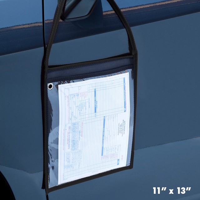 WORK ORDER TICKET HOLDERS 11" X 13" BLACK 25/BX eBay