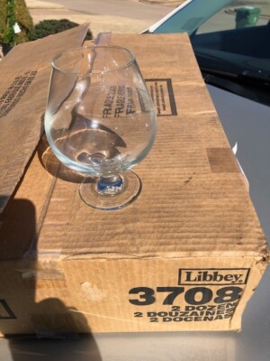 4 Libbey 3708 Embassy 17.5 oz Brandy Cognac Snifter Bar Glasses~~~New