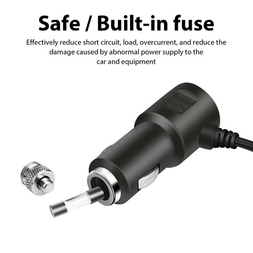 Multi Port USB Car Cigarette Lighter Socket Splitter Charger Power Adapter - Photo 6 sur 12