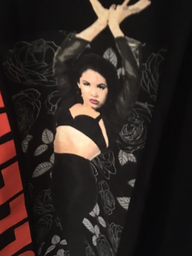 Selena Quintanilla T Shirt Mens Large 90s Tejano Singer Dreaming Of You Black - Picture 5 of 5