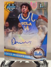 2023-24 Bowman U Chrome Devin Williams Lava Refractor 1st Prospect Auto /199