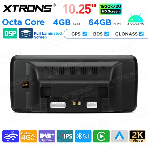 10.25" Android 14 Retrofit Car GPS Navi 4G 4+64GB For Benz M/GL Class W166 X166 - Picture 7 of 21