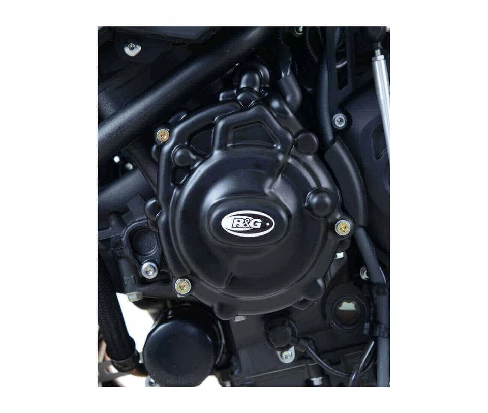 YAMAHA MT10 / SP - PROTECTION CARTER MOTEUR GAUCHE R&G RACING / ECC0219BK - Photo 3/4