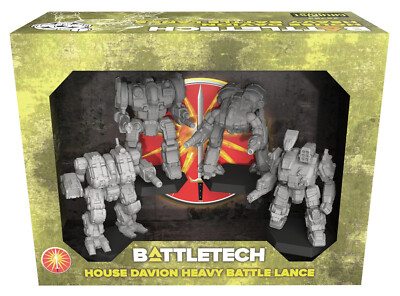 BattleTech House Davion Heavy Battle Lance (english)