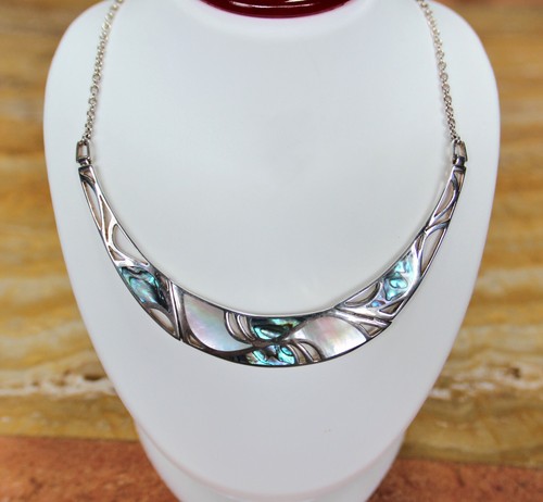 Abalone and Mother of Pearl Sterling 