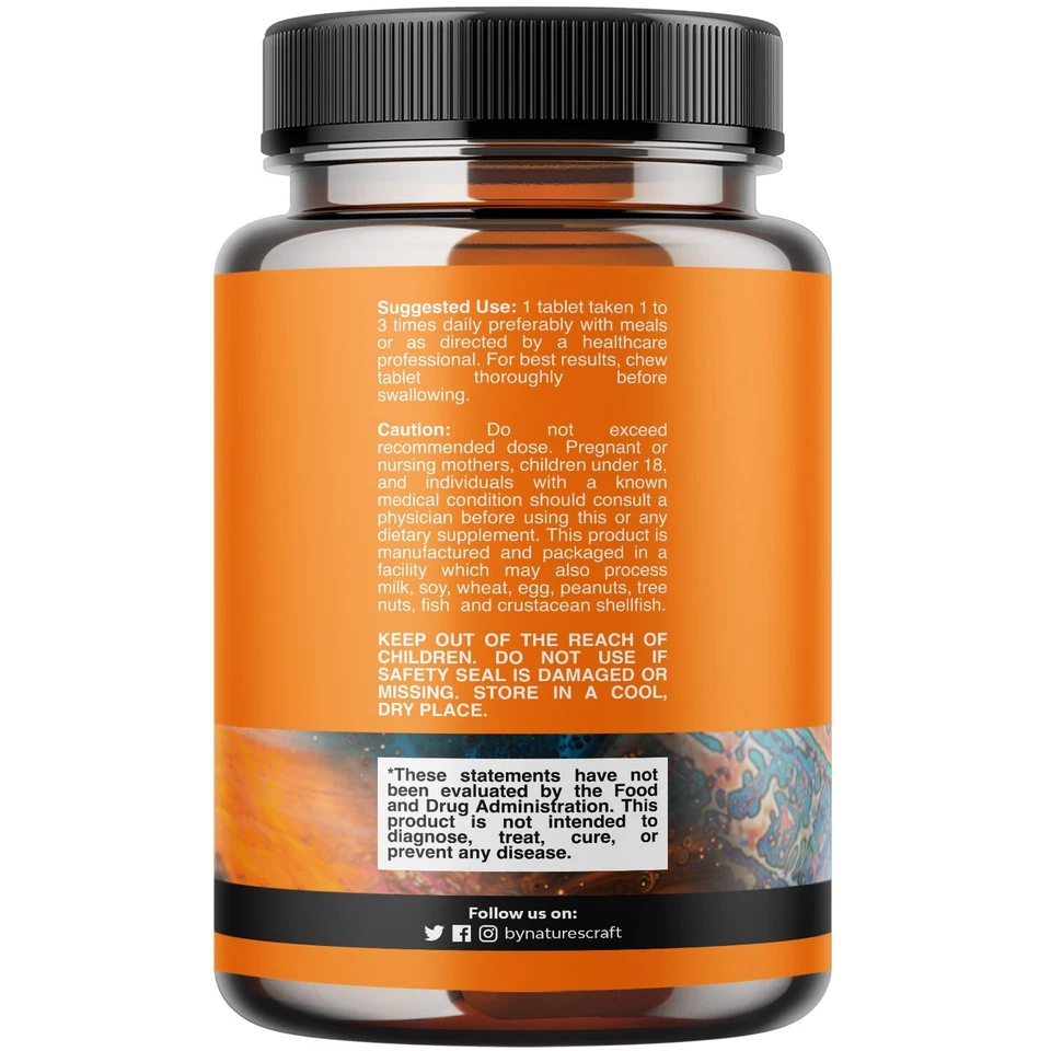 Vitamina mastigável B12 1000 mcg - Vitamina vegana B12 metilada para suporte cerebral - Imagem 2 de 4