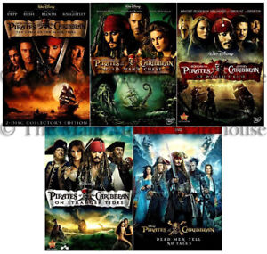 pirates of the caribbean movie order