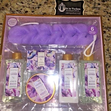 *NEW* SPA LUXETIQUE Calming Lavender Relaxing Bath Shower Pampering Gift Set