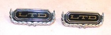1969 1970 Ford Ltd Sedan Hardtop Wagon Nos Door Trim Panel Name Plate Ornaments
