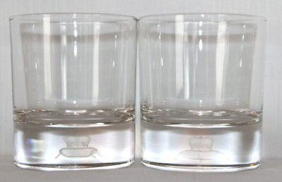 Lot Of 2 Crown Royal Generosity Worthy Of The Crown 3D Hologram Rocks Glass-WRC
