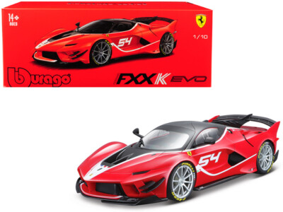FERRARI FXX K EVO #54 MICHAEL LUZICH 1/18 DIECAST MODEL CAR BY