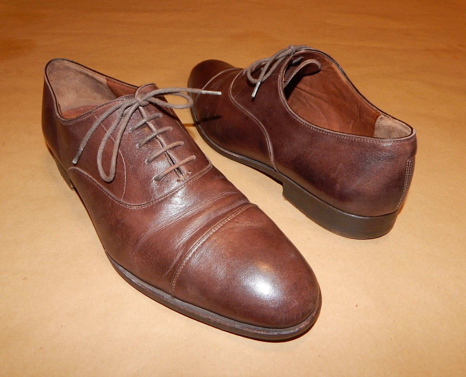 Купить Fratelli Rossetti Men Shoes, Brown, Leather, Made in на Аукцион из  Америки с доставкой в Россию, Украину, Казахстан