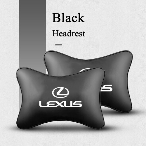 Car Interior Accessories Real Leather Headrest Neck Cushion Pillow for LEXUS eBay