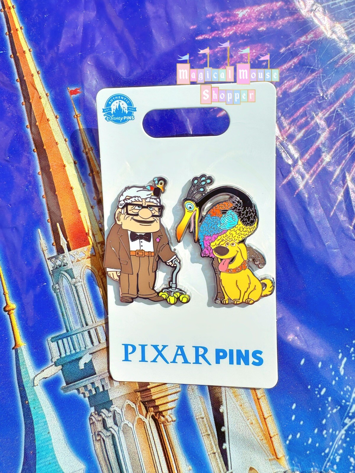 DISNEY PIXAR CARL DUG KEVIN UP 2 PIN SET
