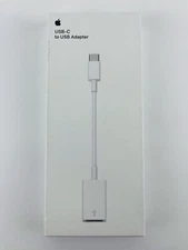 Genuine Apple MJ1M2AM/A - USB-C to USB-A Adapter - Open-Box