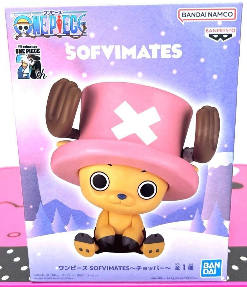 SOFVIMATES(ソフビメイツ)　フィギュアセット One Piece SOFVIMATES Chopper Figure Japan Anime New BANPRESTO