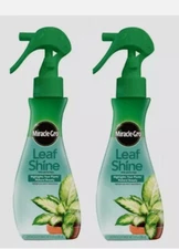 2 Pack Miracle-Gro LEAF SHINE 8 oz Spray 