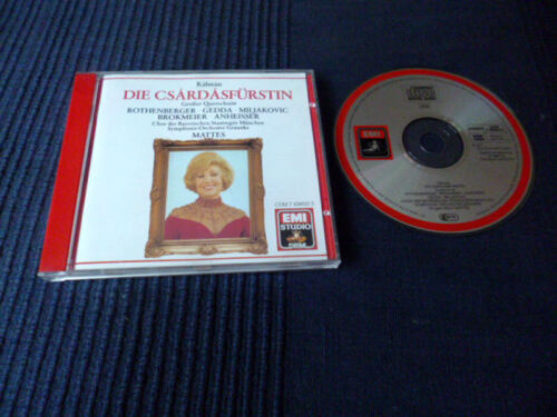 CD KALMAN Die Csardafürstin Highlights Höhepunkte Gedda Rothenberger EMI BEST OF - Afbeelding 1 van 3