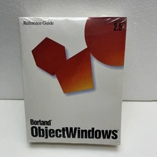 Borland Object Windows Version 2.5 Reference & Programmer's Guide + Tutorial NEW