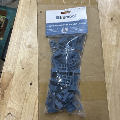 4-in-1 Flooring Expansion Spacer for Vinyl, Laminate and Hardwood (30-Pack)