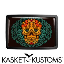 Muertos Skull Belt Buckle - Mexican Day of the Dead Belt Buckle - 69