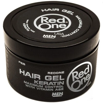 RedOne Hair Gel Keratin Maximum Control With Vitamin A&E 400ml