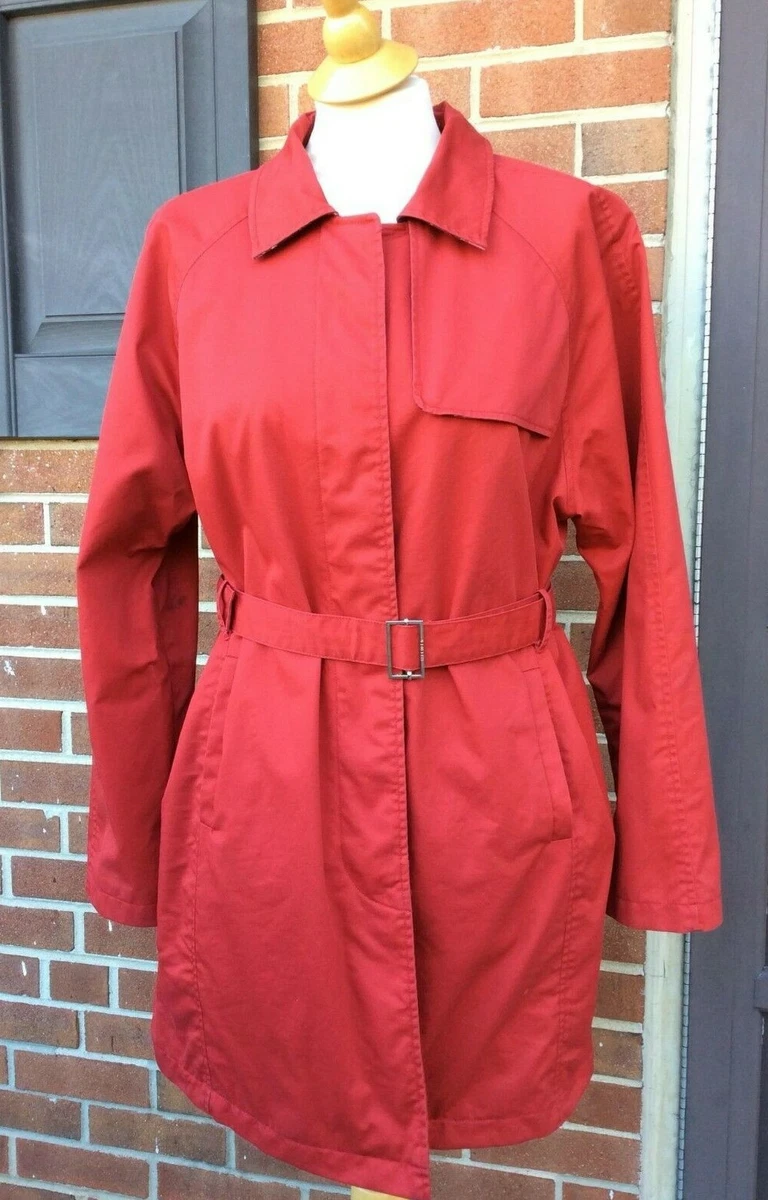 Tommy hilfiger red clearance trench coat