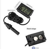 Termo/Igrometro con sonda x Terrari, Incubatrici, Serre e Grow Box.