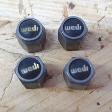 Weds Kranze / Wedssport Domed Valve Caps - JDM 3 Piece Split