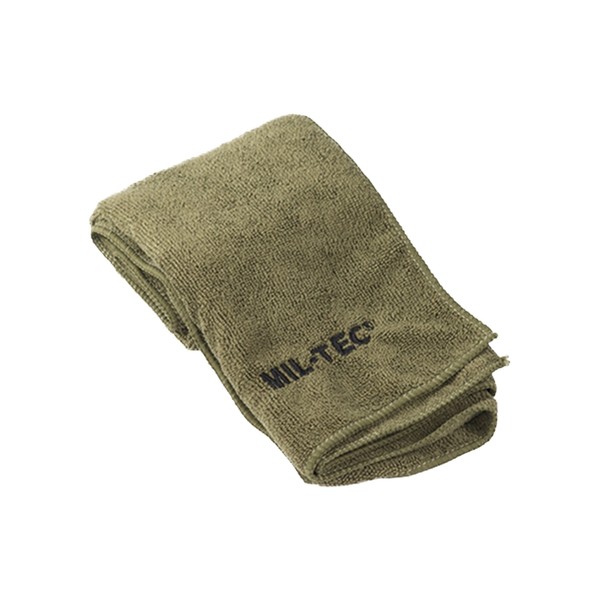Neu Mil-Tec Handtuch Microfibre 80X40Cm FüR Camping Outdoor Survival Zelten-image