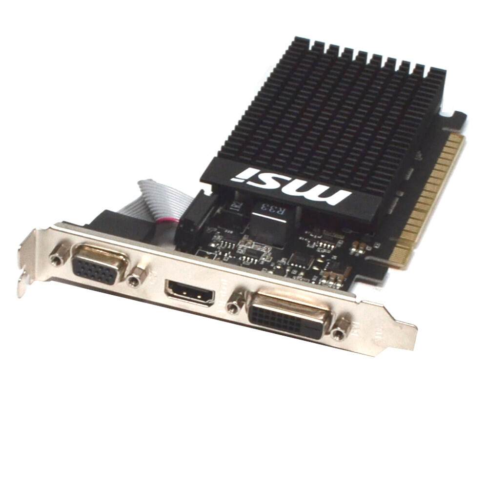 710 1gd3h Lp Nvidia Gt 710 1gb Graphics Card MSI GT 710 1GD3H LP