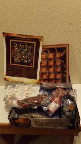 "BEOWULF~THE MOVIE" BOARD GAME by REINER KNIZIA COMPLETE w/INSTRUCTIONS & BOX - Picture 3 of 3