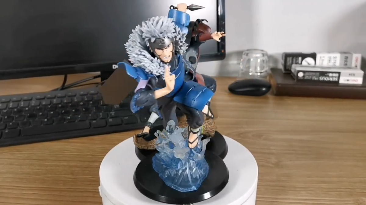 Figurine Naruto Hashirama Senju 42cm – Lumineuse, PVC, Collector