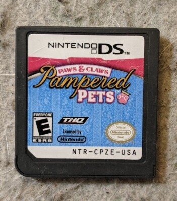 Paws & Claws: Pampered Pets [Nintendo DS - NTR-CPZE-USA]