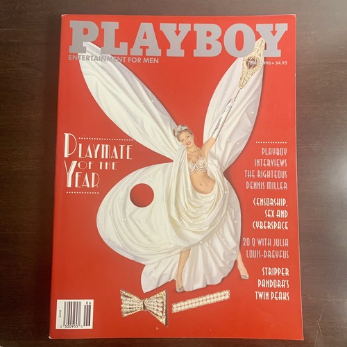 June 1996 Playboy Magazine: Anna Nicole, Anna Nicole Smith, Elle, Elle Macpherso - Picture 3 of 4