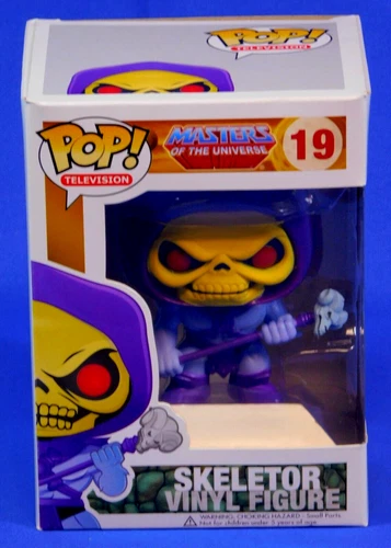 MASTERS OF THE UNIVERSE SKELETOR FUNKO POP! #19 FIRST VERSION VAULTED