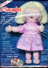 "Sleepy Sally" 16" Doll and Clothes Kit 6107 McSnuggles McNeill 1984 SEALED