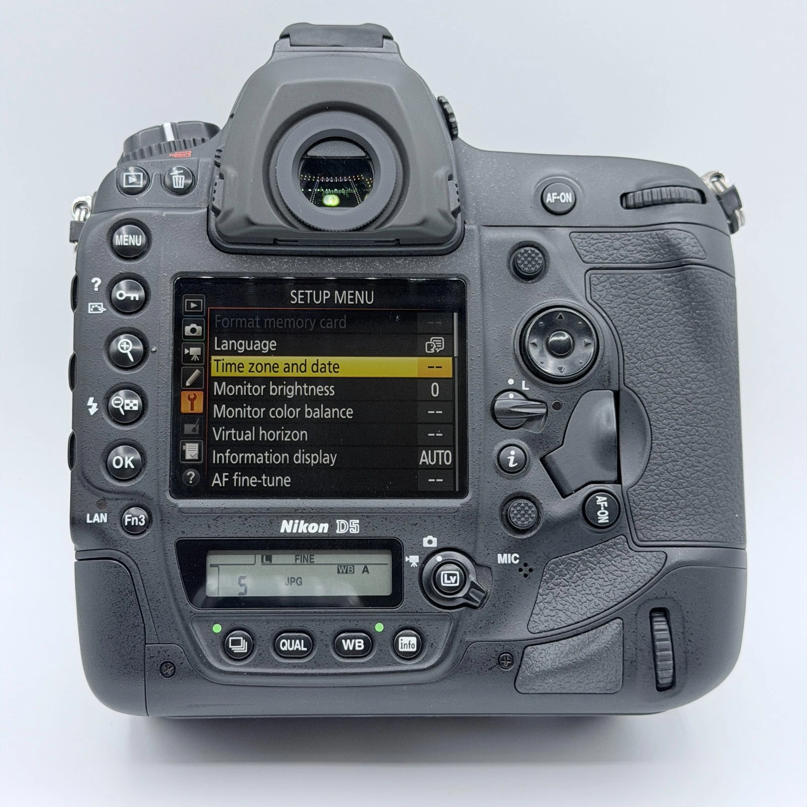 RARE FIND 4K SHOTS NIKON D5 Digital Camera 20.8MP DSLR Camera Body Dual XQD D5-a image 17