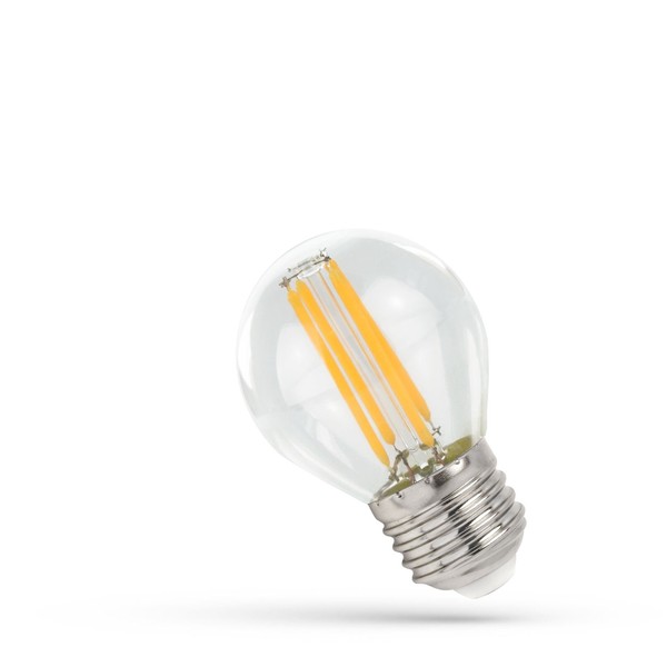 Led E27 G45 Filament Klar 5,5W = 56W Tropfen 710Lm 300° Warmweiß 2700K Dimmbar-image