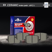 Rear Ceramic Disc Brake Pads Kit For 2020 - 2025 Ford Explorer Lincoln Aviator