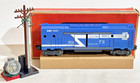 LIONEL 3530 UNRUN NICE SHORT STRIPE GENERATOR CAR W/ ORIGINAL BOX/POLE SET LF — photo 1