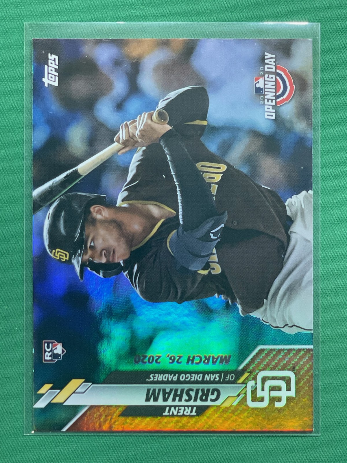2020 Topps Opening Day Red Foil #190 Trent Grisham RC Target Exclusive