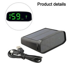 Car Solar Powered Gps Speedometer Hud With Digital Speed Direction Display Car Solar Powered Gps Speedometer Hud With Digital Speed Direction Display