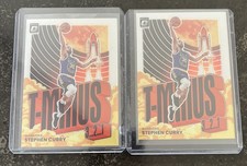 🔥LOT OF 2 🔥2021-22 Optic Basketball #12 Stephen Curry Insert T-Minus 3..2..1