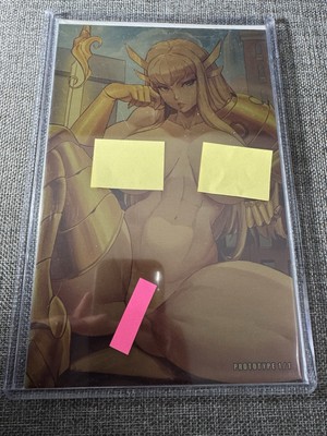 Valkyrie Saviors #4 PROTOTYPE 1/1 Metal Variant | Mount Olympus | Risqué Comic