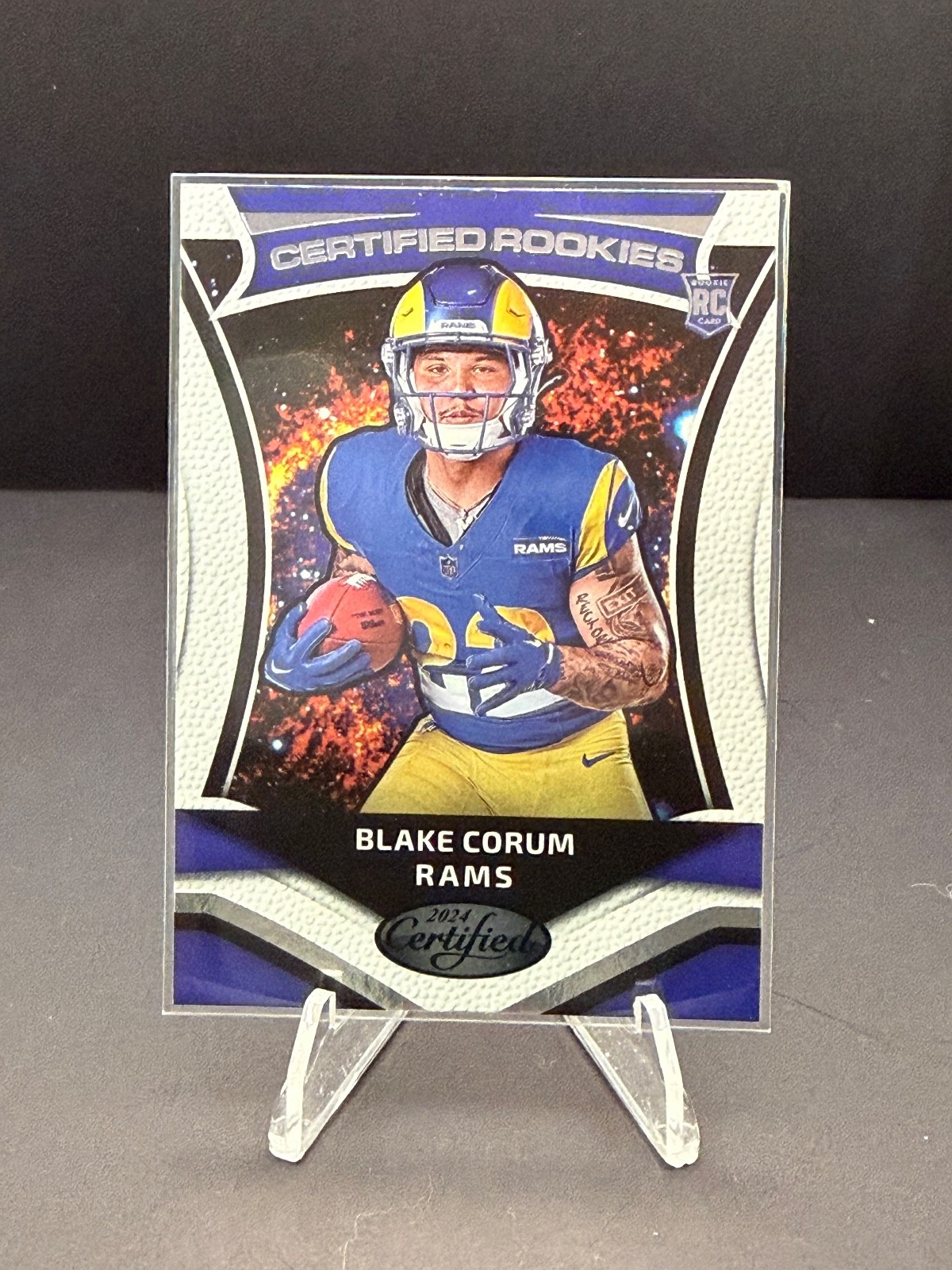 Blake Corum Panini Certified Rookies #18 Base